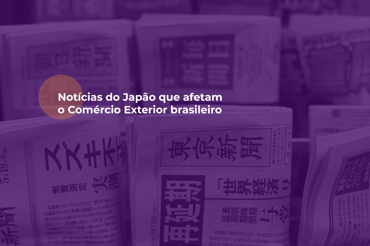 Confira notícias do Japão que afetam o comércio exterior brasileiro